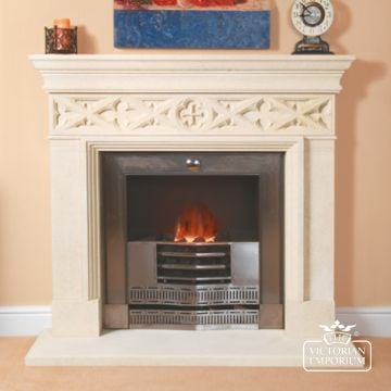 Rosslyn Stone Fireplace
