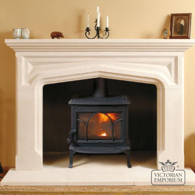 Kingsbury Stone Fireplace