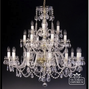 Andre 21 Arm chandelier