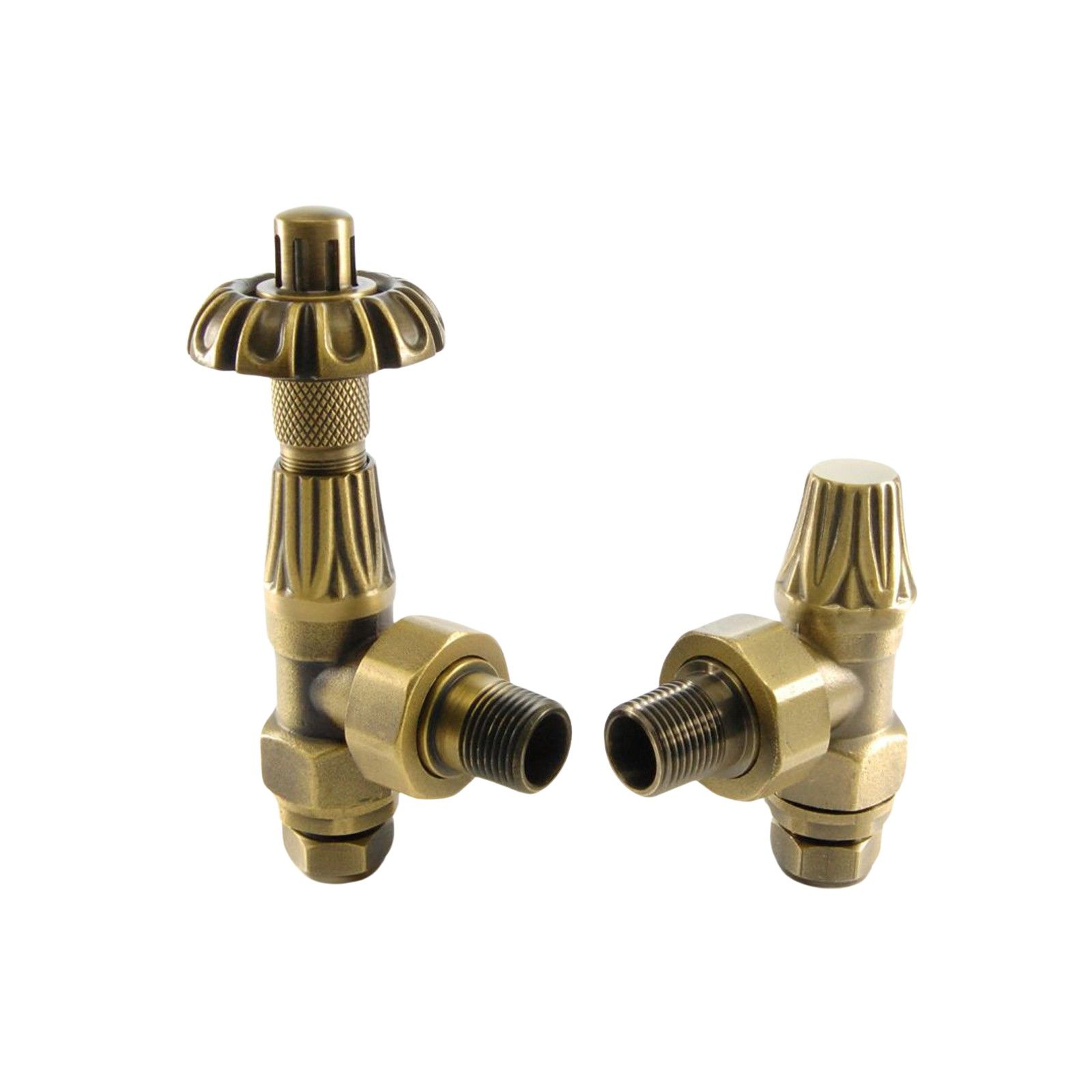 Versailles Thermostatic Radiator valve set - 1/2” or 3/4” connection