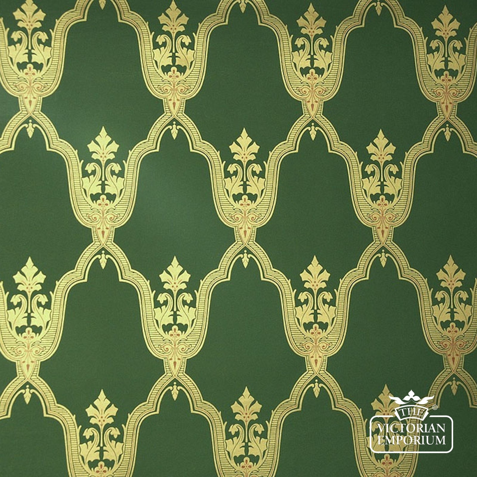 Melias Wallpaper - green
