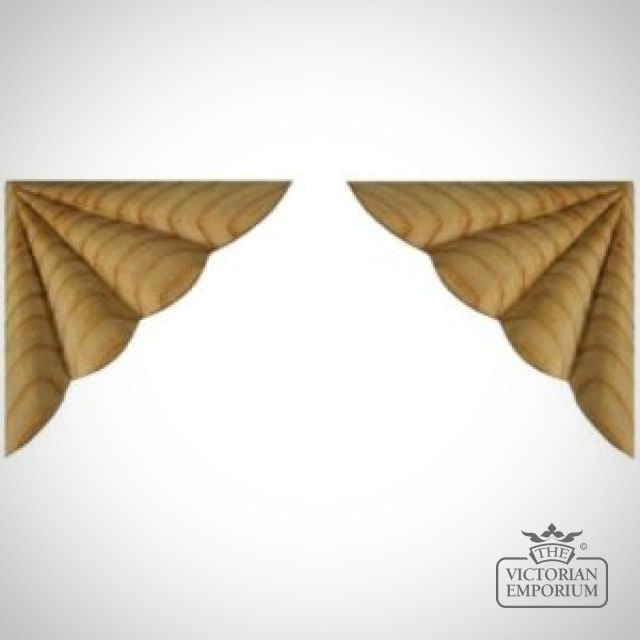 Pn946 Classical Corner Fan In Pine Suit Art Deco Designs Too 300x300