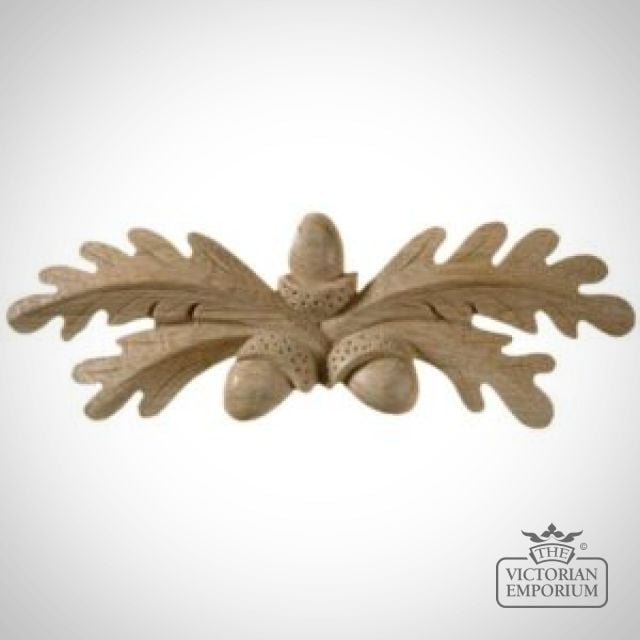 Wo467 Oak Carved Into Oak Leaf Centre Piece For Beds And Cupboards 300x300
