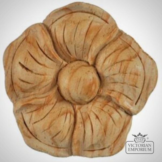 Medium Flag Flower with chamfered back edge