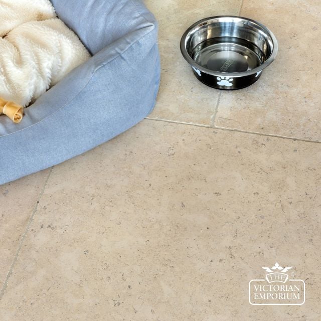 Ashlar Honed Limestone Close Up