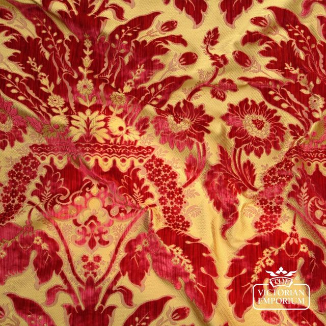 Versailles fabric - Rose gold or Emerald