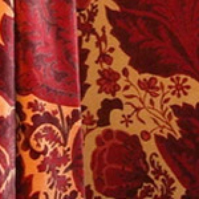 Welbeck fabric - claret