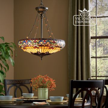 Tiffney Lamp Christopher Wray Art Nouveau Victorian 19thcentry Steampunk  Quoizel Old Classical Lighting Penant Wall Victorian Decorative Ceiling Lantern Qz Belle Fleur P Insitu