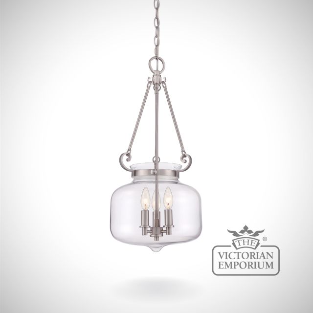 Stewart Ceiling Pendant in Brushed Nickel