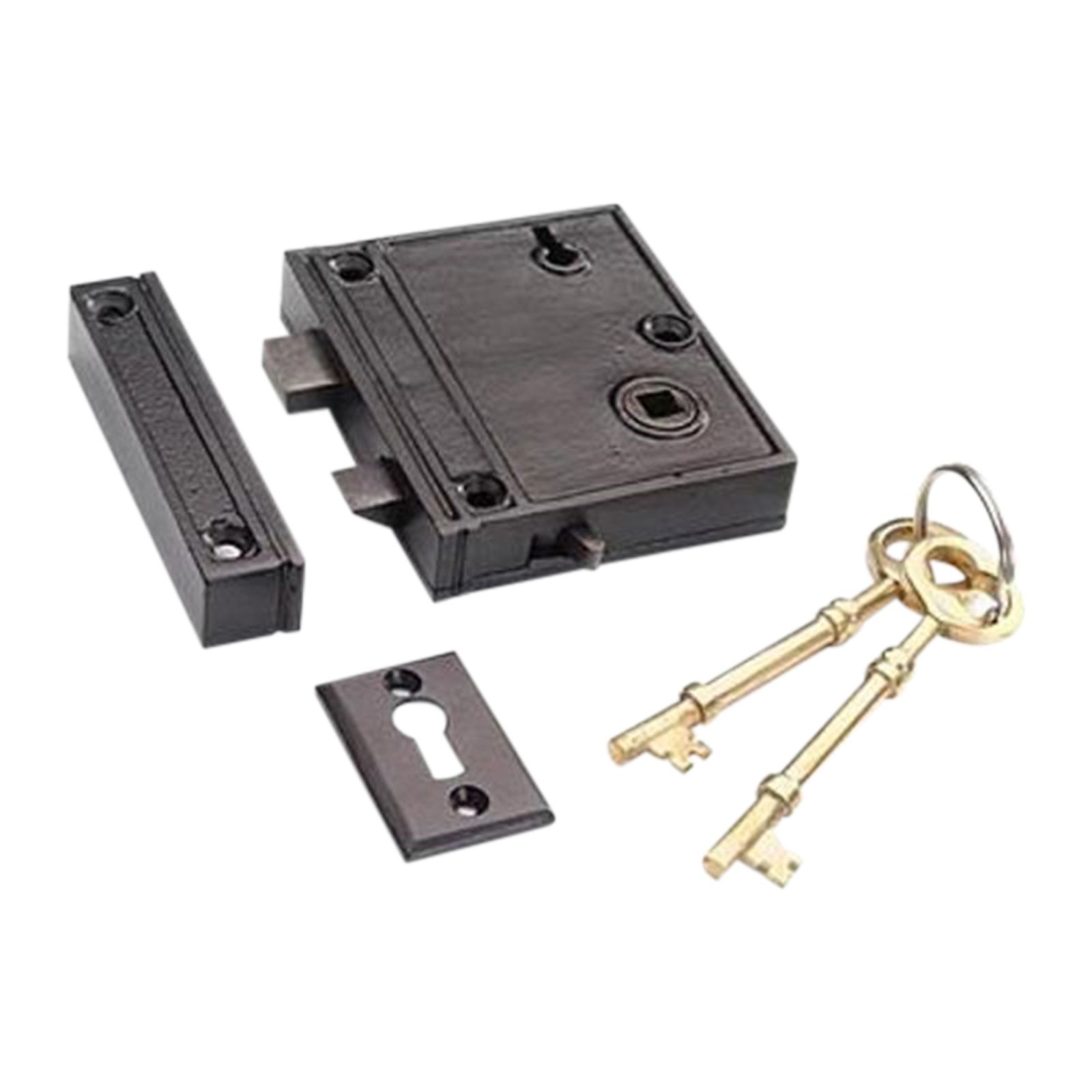 Rim Lever / Lock Set Cast Iron Vertical | Locks