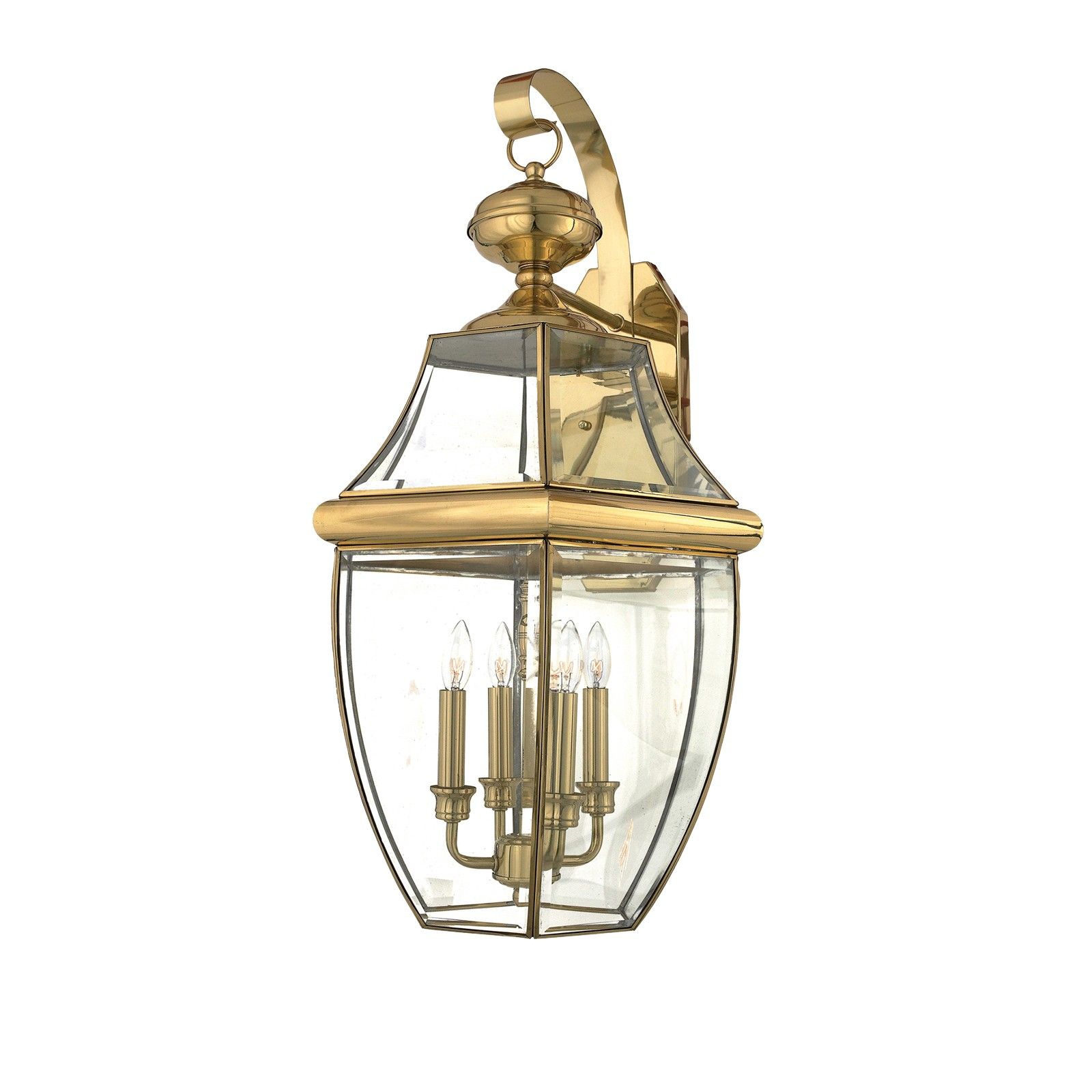 Newbury Extra Large Wall Light in Polished Brass
