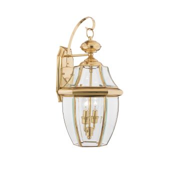 Newbury extra large wall light in Polished Brass