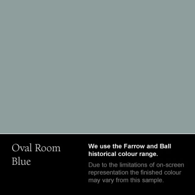 53 Oval Room Blue Farrowandball Victorian Emporium