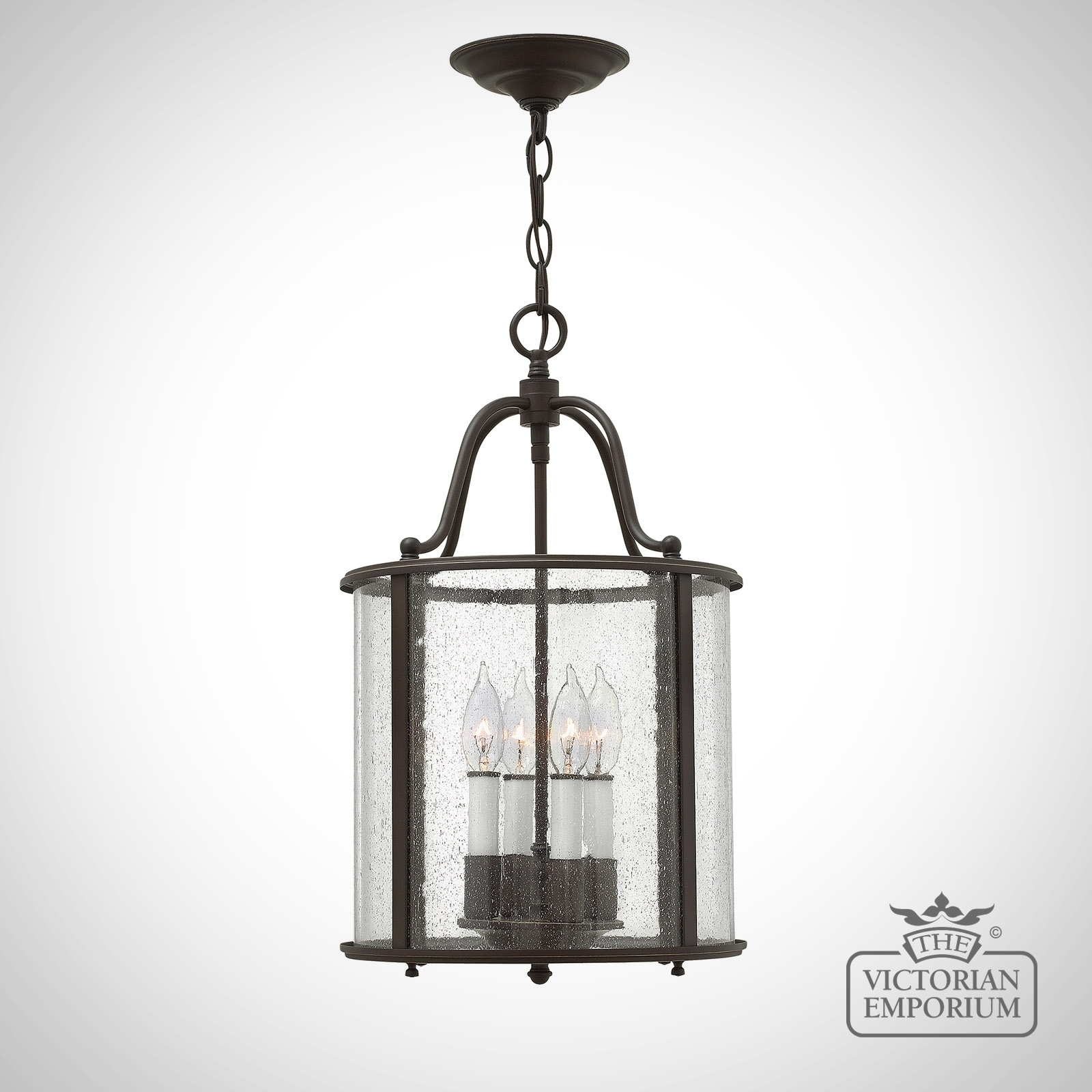 Gentry Medium Pendant Light In Old Bronze