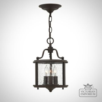 Gentry large pendant in pewter