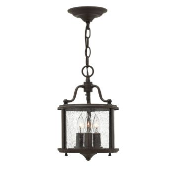 Gentry small pendant in polished pewter