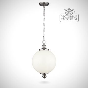 Parks pendant in polished nickel