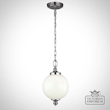 Parks small pendant in polished nickel