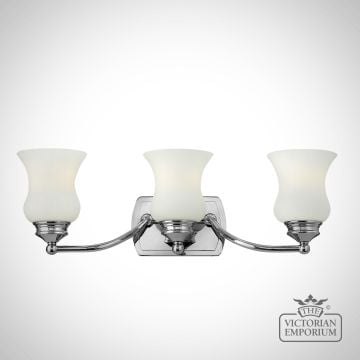 Constance Bathroom Triple Wall Light In Polished Chrome