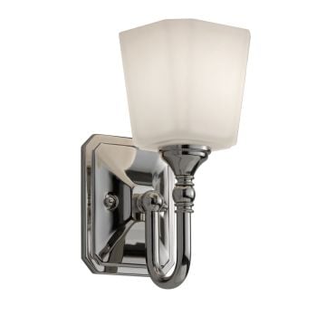 Concord Bathroom double wall light in polished chrome