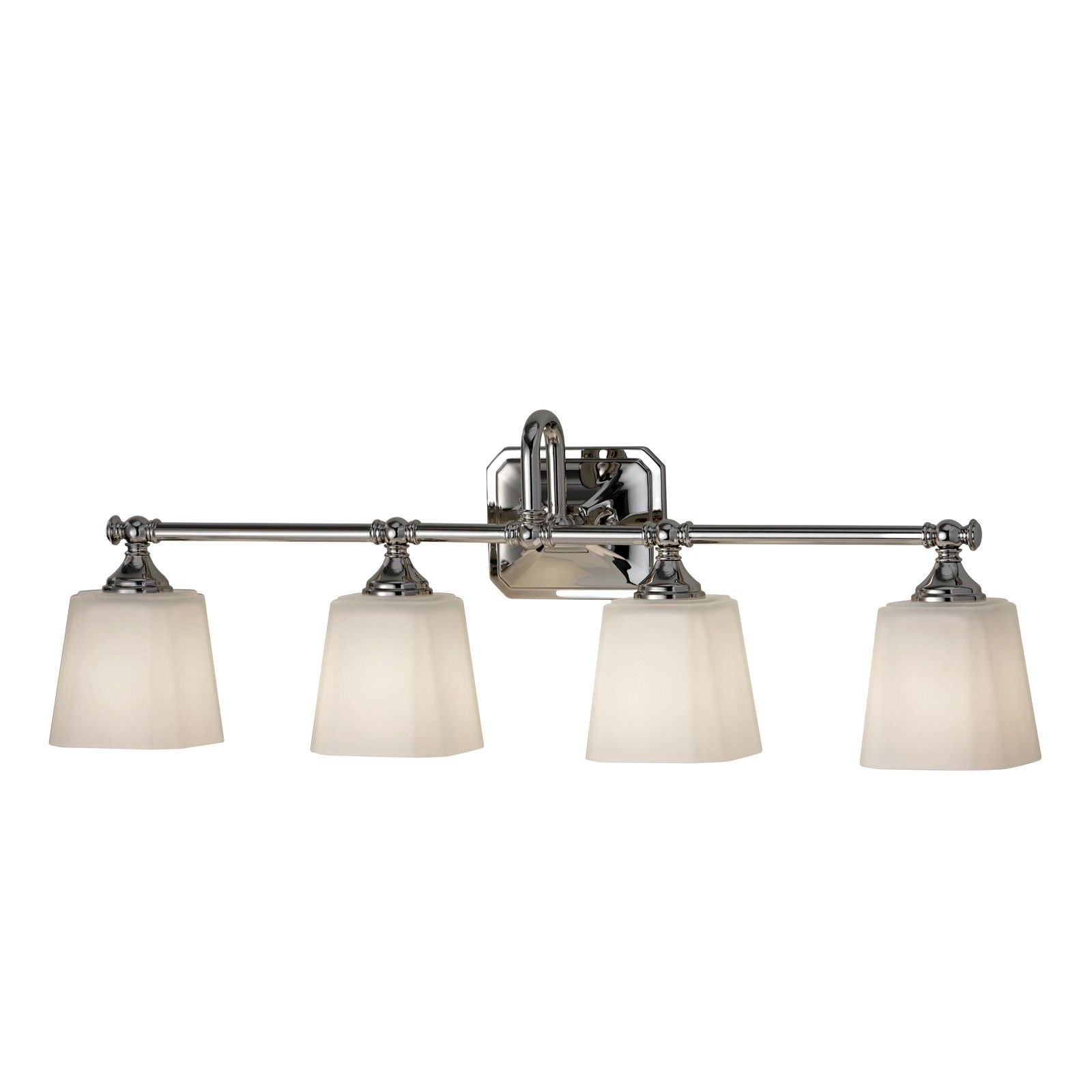 Concord Bathroom 4 wall light in polished chrome