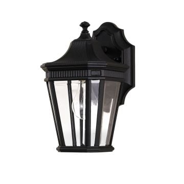 Cotswold large wall lantern in Black
