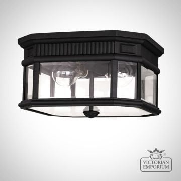 Cotswold Flush Mount Light in Bronze