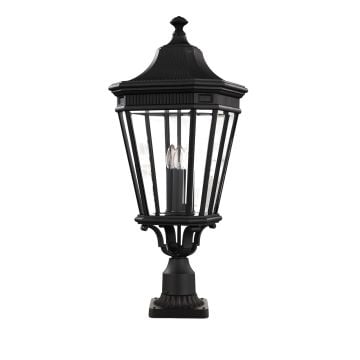 Cotswold large pedestal lantern in Bronze
