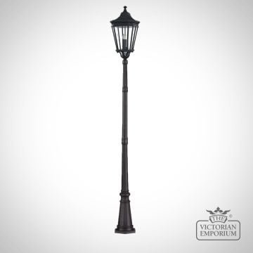 Cotswold Large Lamp Post and Lantern in Bronze