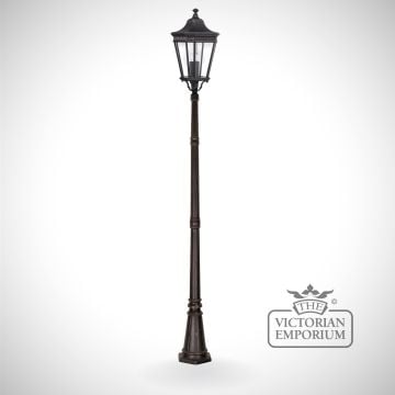 Cotswold Large Lamp Post and Lantern in Bronze