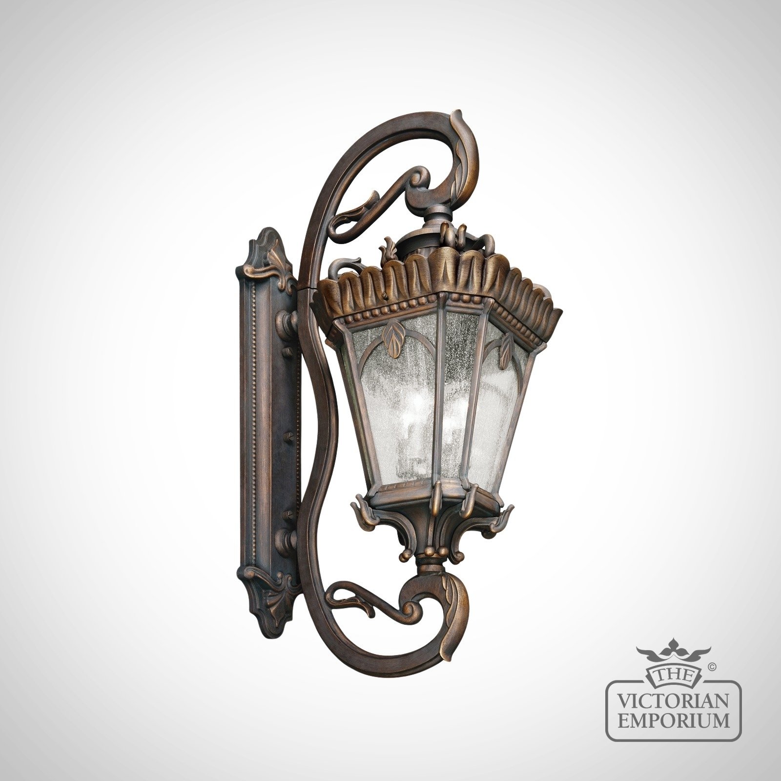 Extra large outlet wall lantern
