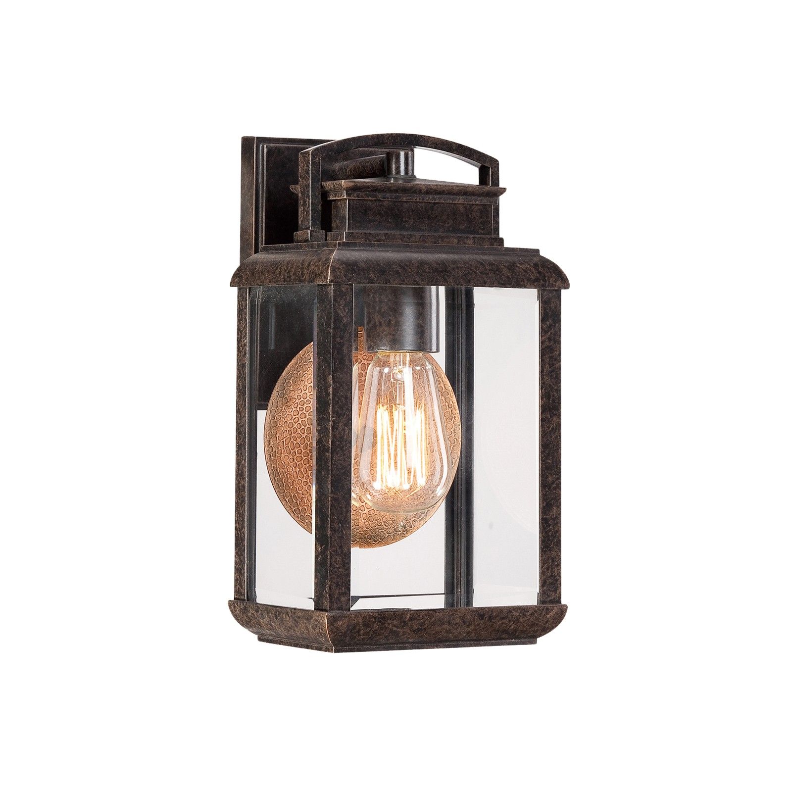 Byron small wall lantern in Imperial Bronze
