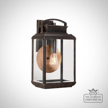 Byron Large Wall Lantern in Imperial Bronze