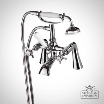 Taps Bath Basin Bathroom Chrome Mixer Mono Sets Roll Top Oval Round Victorian 19thcentry Steampunk Old Classical Decorative Cov002 800