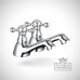 Taps-bath basin bathroom chrome mixer mono sets roll-top oval round victorian 19thcentry steampunk old classical decorative-suf004 800-2