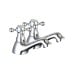 Taps-bath basin bathroom chrome mixer mono sets roll-top oval round victorian 19thcentry steampunk old classical decorative-suf005 800