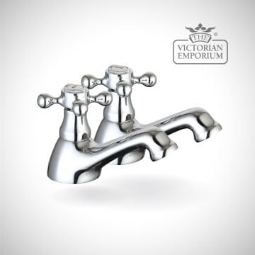Taps Bath Basin Bathroom Chrome Mixer Mono Sets Roll Top Oval Round Victorian 19thcentry Steampunk Old Classical Decorative Suf005 800