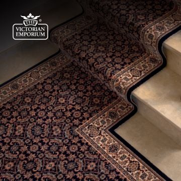 Lan Traditional Classic Victorian Stair Runner Rug Carpet 1137 534b