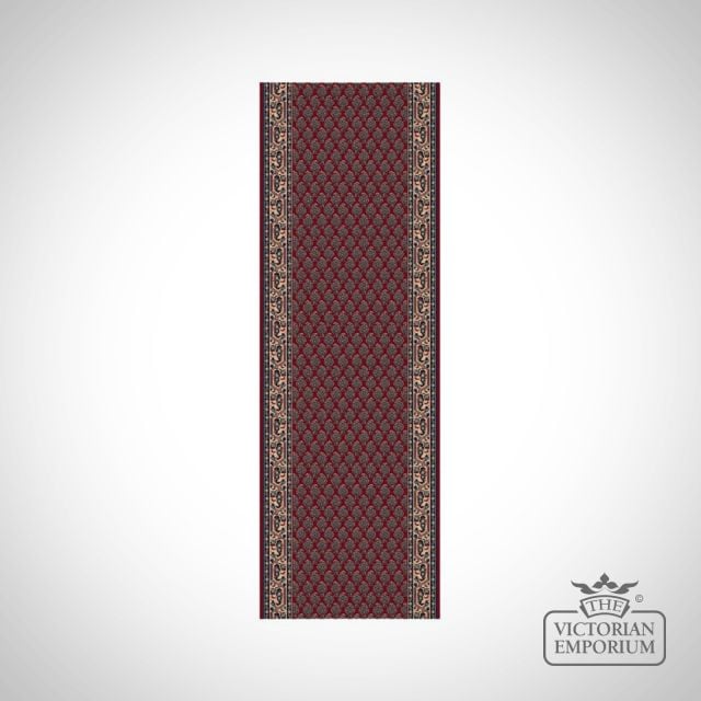 Victorian Stair Carpet Runner - style KO1181 in choice of several different colours