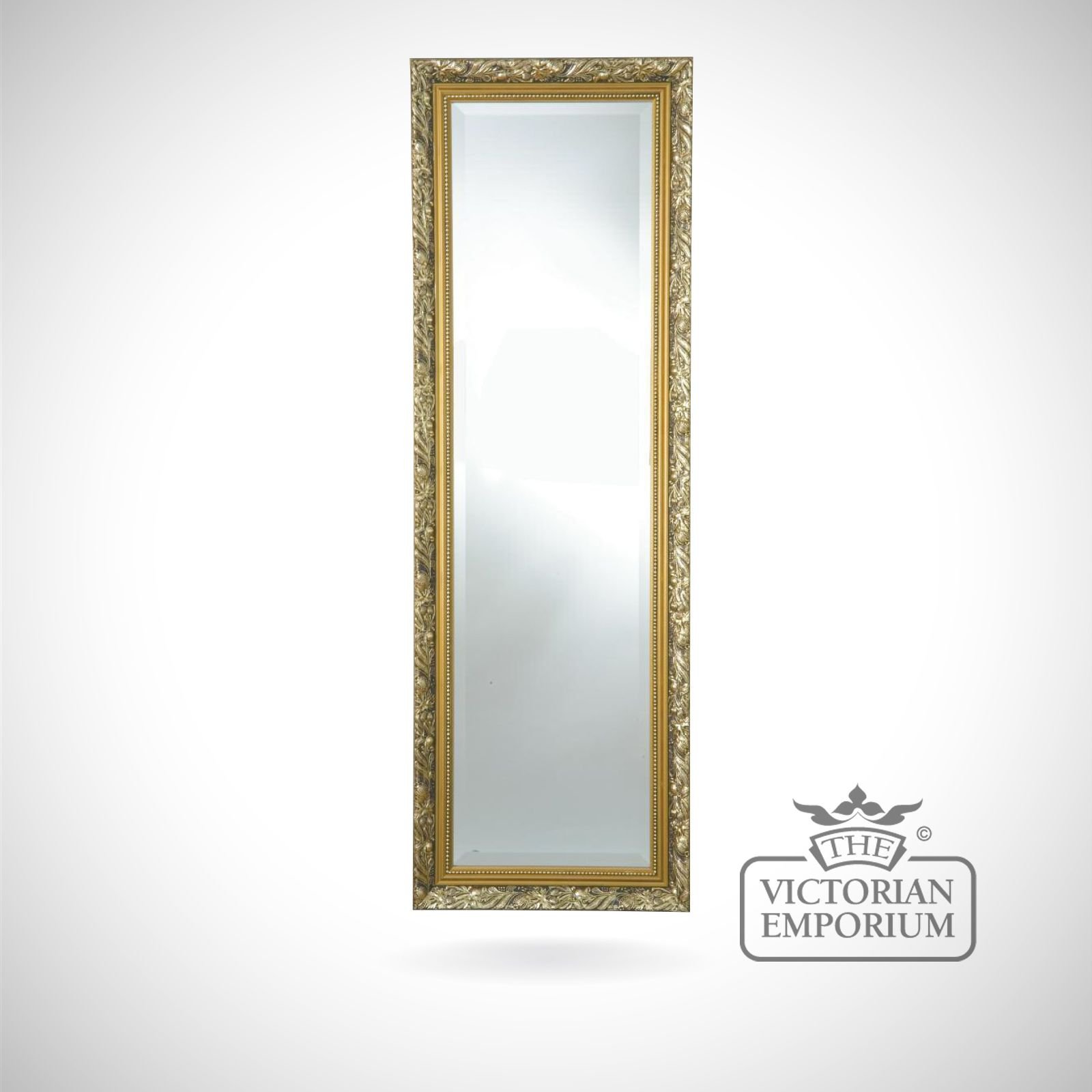 Dahlia Mirror in Gold frame - in a choice of sizes