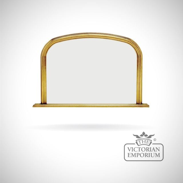 Mirror Victorian 19thcentry Steampunk  Old Classical Gold Gilt Wall Round Oval Mantel Victorian Decorative Luxury Om88 Gold