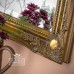 Mirror Victorian 19thcentry Steampunk  Old Classical Gold Gilt Wall Round Oval Mantel Victorian Decorative Luxury Sf3 Gold Detail