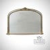 Mirror victorian 19thcentry steampunk -old classical gold-gilt wall round oval mantel victorian decorative-luxury-windsor-silver