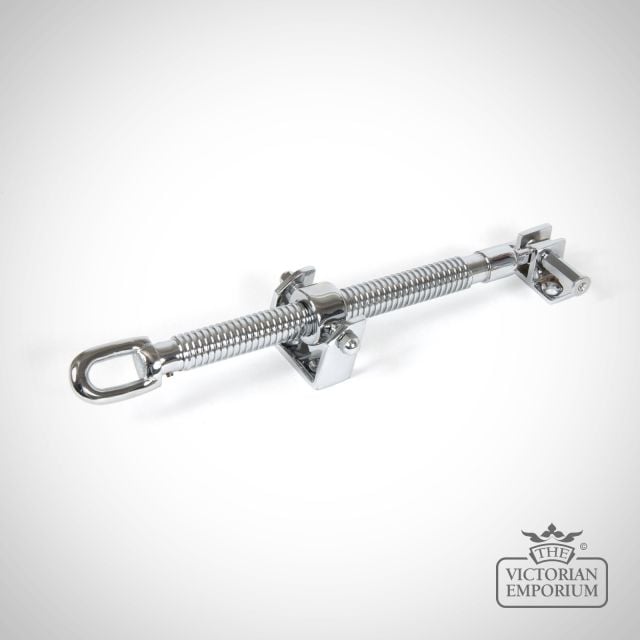 Polished Chrome 12inch Fanlight Screw Opener  91027