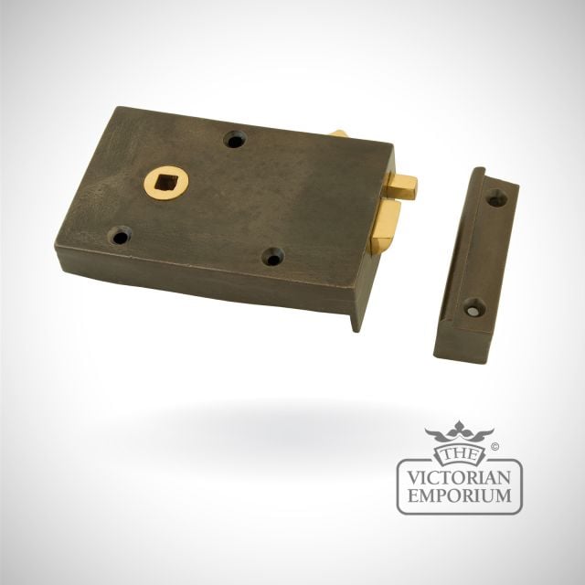 Iron Left Hand Bathroom Latch