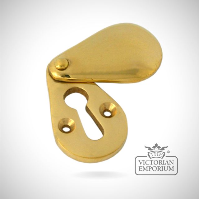 Polished Brass Plain Escutcheon