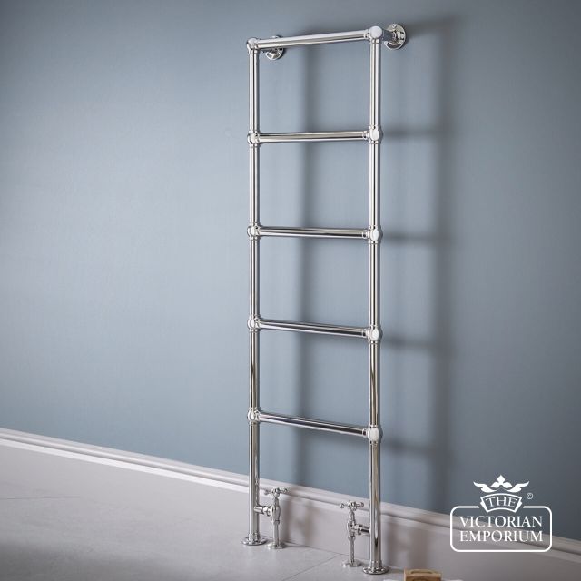 Ballerina Tall Heated Towel Rail 1549x598mm In A Choice of Finishes