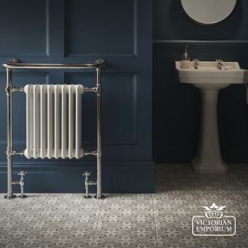 Regency Chrome Frame  White Sectionopener Traditional