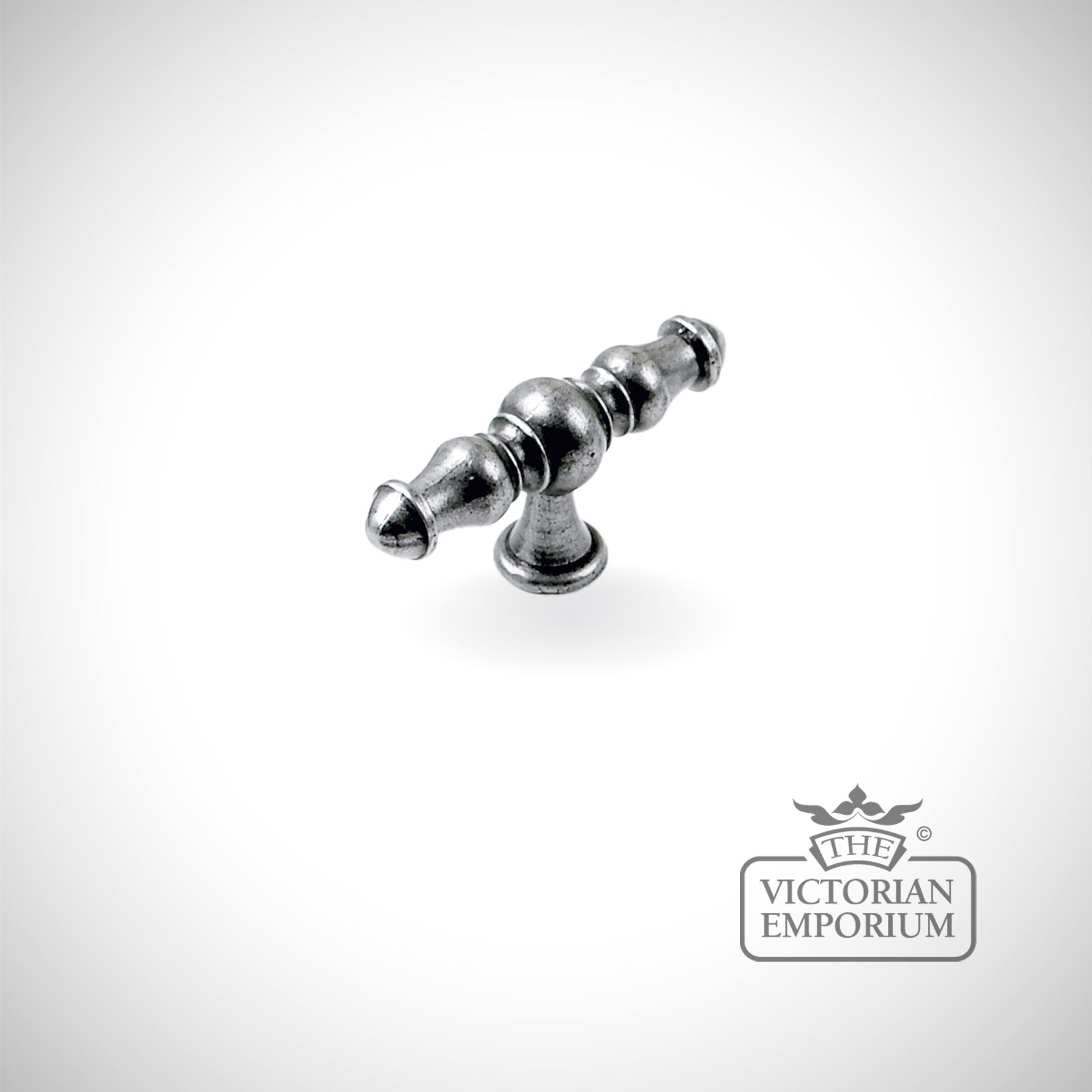 Bordeau T bar knob large Knobs The Victorian Emporium
