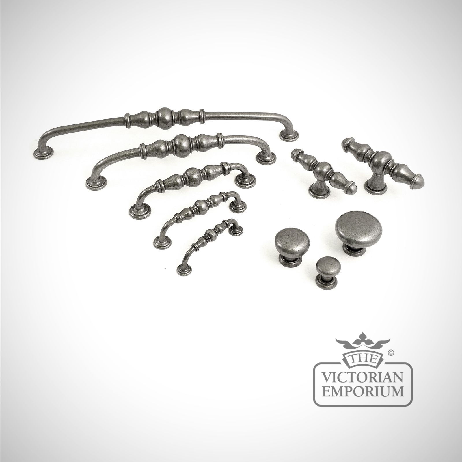 Bordeau T bar knob large Knobs The Victorian Emporium